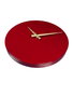 Wallity 35Sivmet Reloj de Pared Decorativo Metal Aluminio Cereza 35x35cm